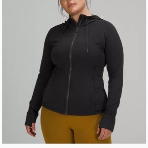 Lululemon Hooded Define Jacket 
Nulu black size 4